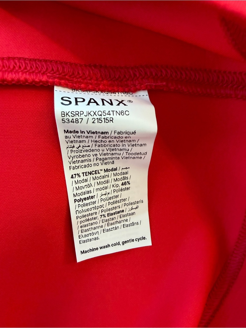 SPANX AirEssentials Half Zip Dress Large Red NWT long sleeve - Picture 6 of 16